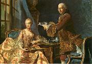 Alexander Roslin Double portrait, Architect Jean-Rodolphe Perronet with his Wife Germany oil painting artist